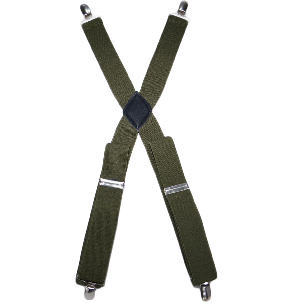Pantaloni Da Gamba Hubertus Con Bretelle | Impermeabili E Resistenti Alle Punte | Verdi Per Caccia