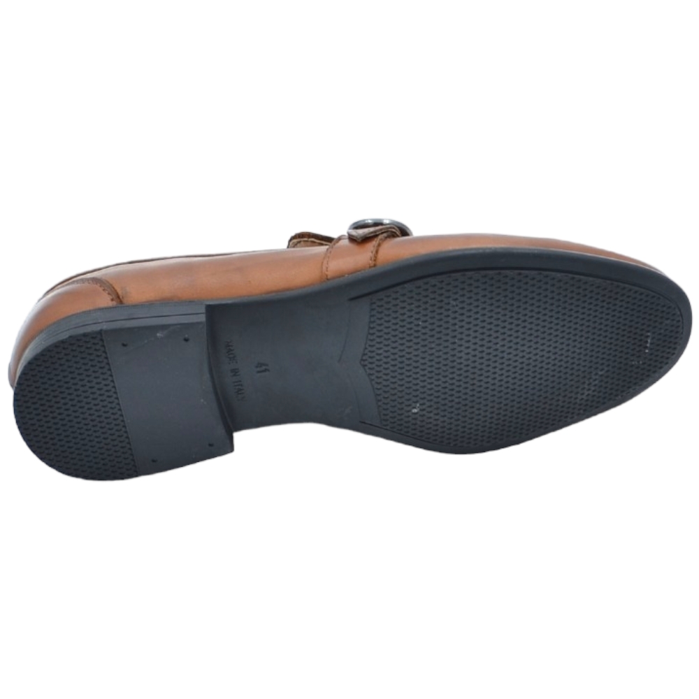 Ssumday Cintura Donna Reversibile In Pelle 3,3 Cm - Marrone Con Fibbia Argento Vintage - Taglia L (Vita 89-97 Cm)