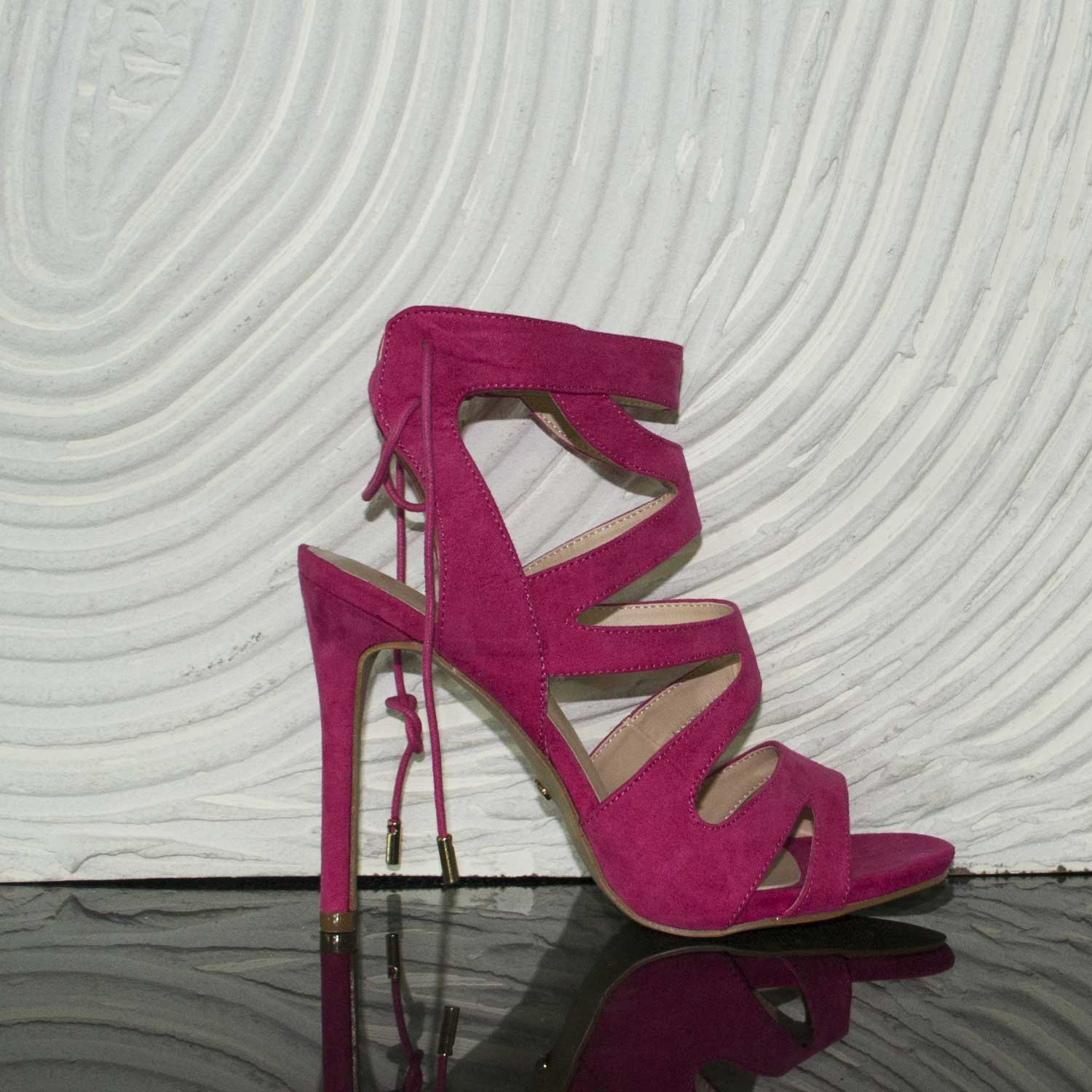 scarpe fucsia tacco