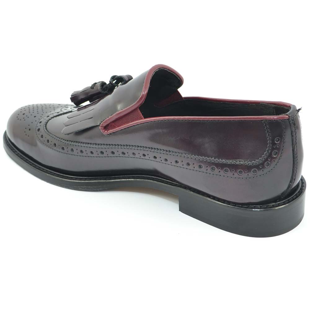 scarpe uomo eleganti con frange