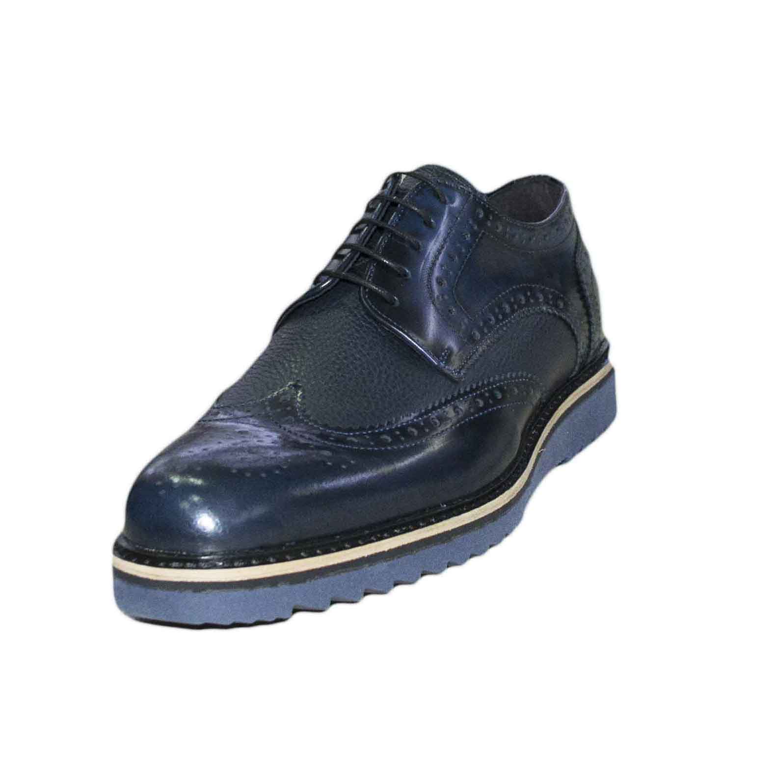 Scarpe Stringate Blu Uomo Flash Sales, 55% OFF | www.ingeniovirtual.com